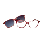 Kids Rayban Attachment Maroon